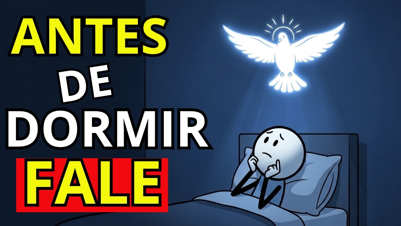 3 PALAVAS QUE VOCÊ PRECISA FALAR AO ESPÍRITO SANTO ANTES DE DORMIR