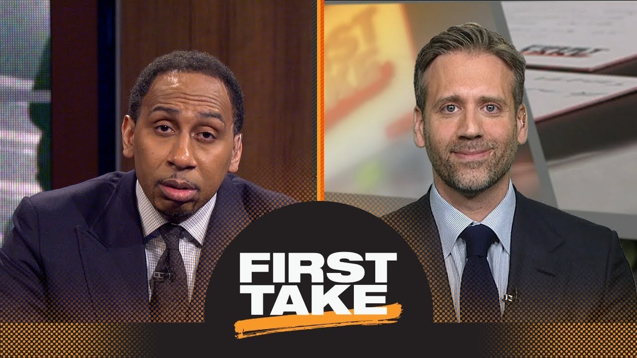 Stephen A. Smith challenges Scottie Pippen: LeBron James will 'muscle' Celtics | First Take | ESPN