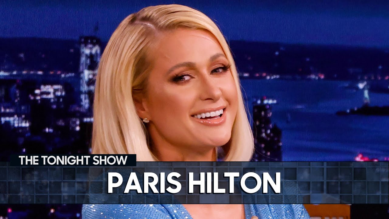 Paris Hilton Schools Jimmy on NFTs | The Tonight Show