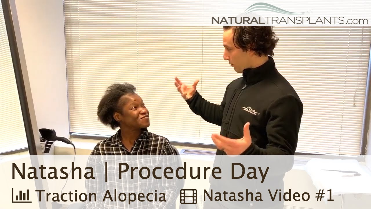 Thinning Edges Hair Loss - Traction Alopecia Hair Transplant Procedure | Dr. Blumenthal (Natasha)