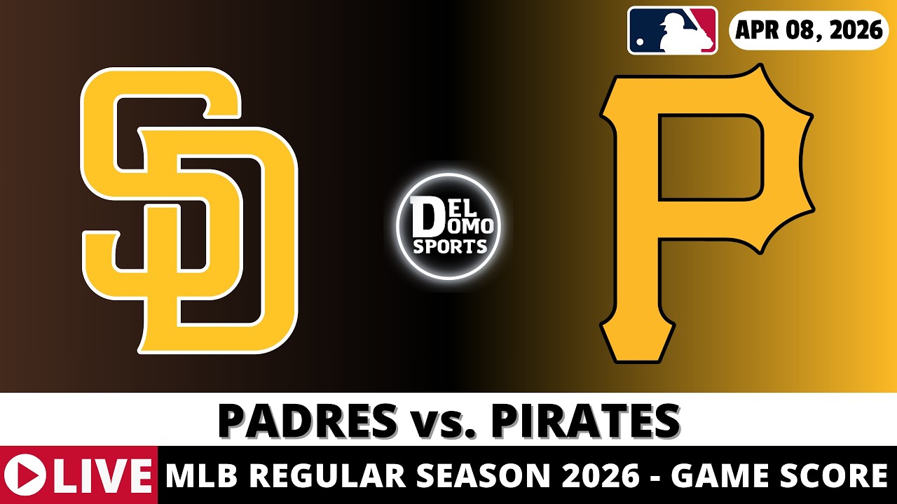 SAN DIEGO PADRES VS PITTSBURGH PIRATES ⚾️ MLB Game Score Radio Play-by-Play