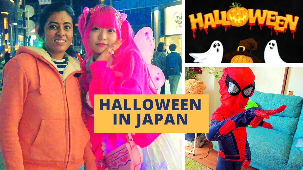 Halloween day vlog 🎃 👻 | Krishiv as Spider-Man 🥰🎃| LivewithmeinJapan