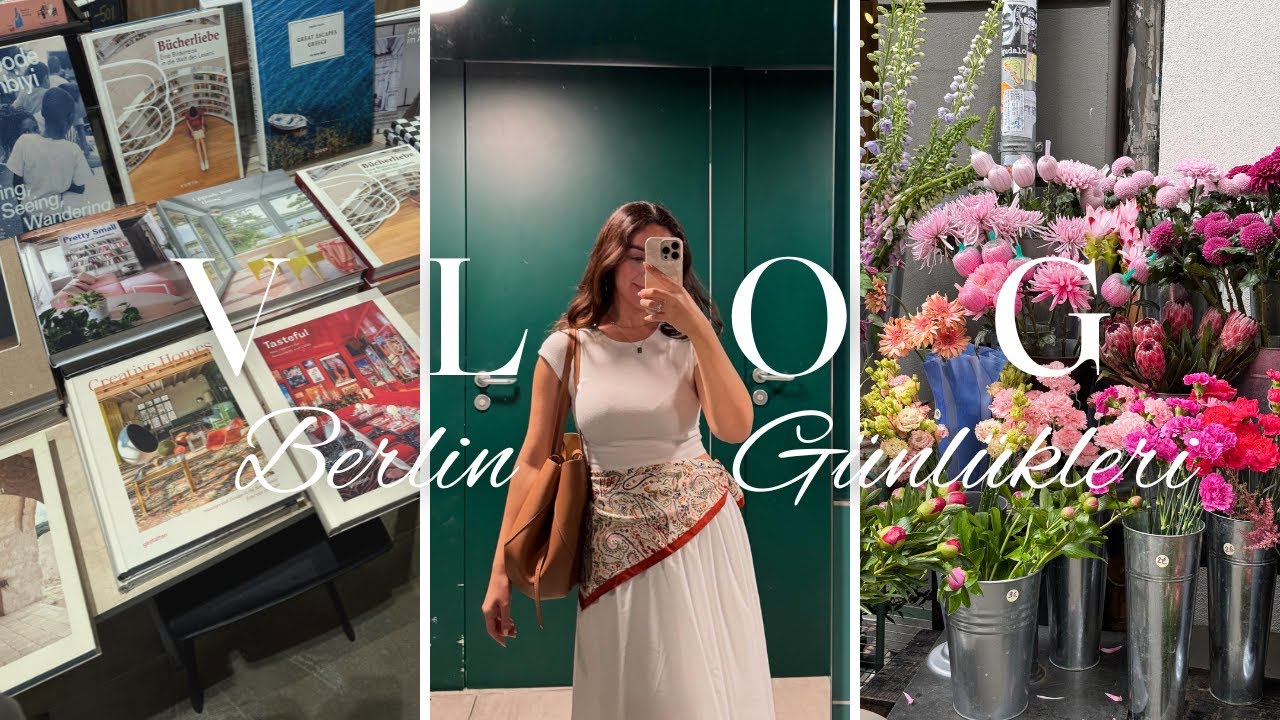 Berlin Günlükleri | yoğun geçen bir hafta, bitirme projem, alışveriş ve chatGPT ile planlar