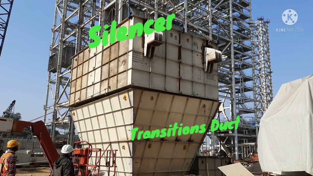 Thermal power plant FD fan Silencer Erection | Transition Duct | Patratu thermalpowerplant
