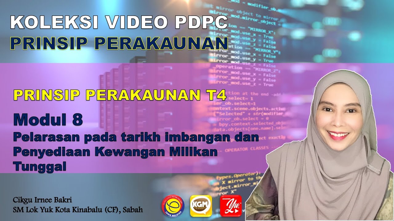 Penyata Kewangan Milikan Tunggal | Pelarasan | Dengan Teknik  Mudah membuat Pelarasan