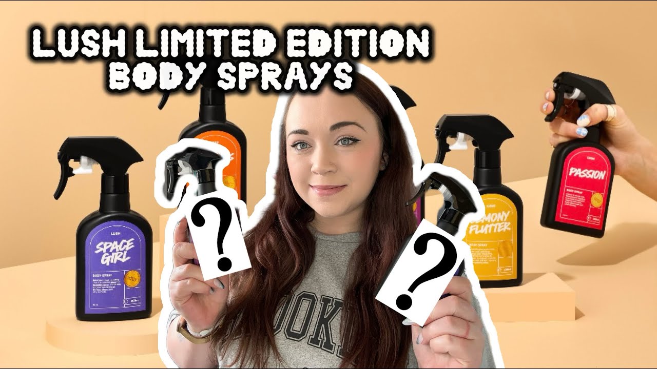BRAND NEW Lush Limited Edition Body Sprays!