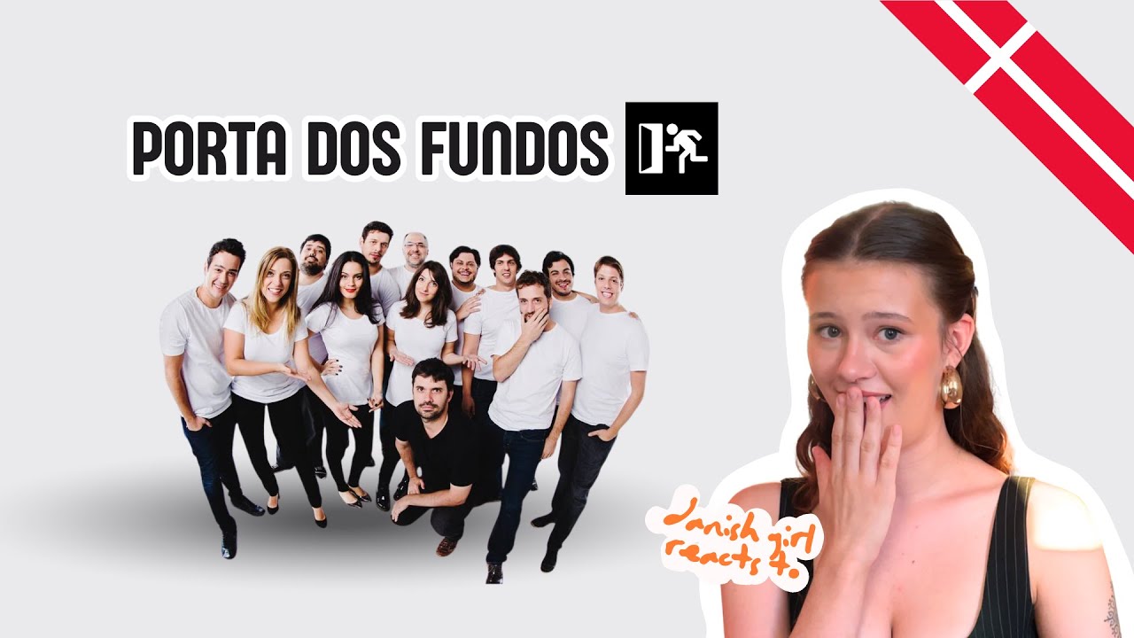GRINGA reagindo à PORTA DOS FUNDOS pela primeira vez | 
