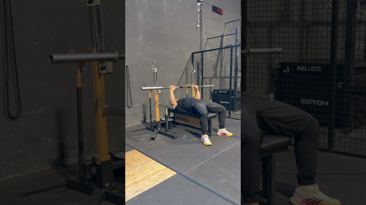 Press plano con barra