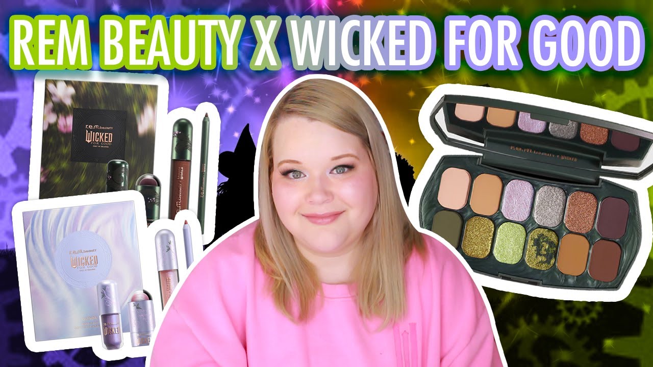 КОЛЛЕКЦИЯ КОСМЕТИКИ REM BEAUTY x WICKED FOR GOOD | ОБЗОР ПРИМЕРКИ