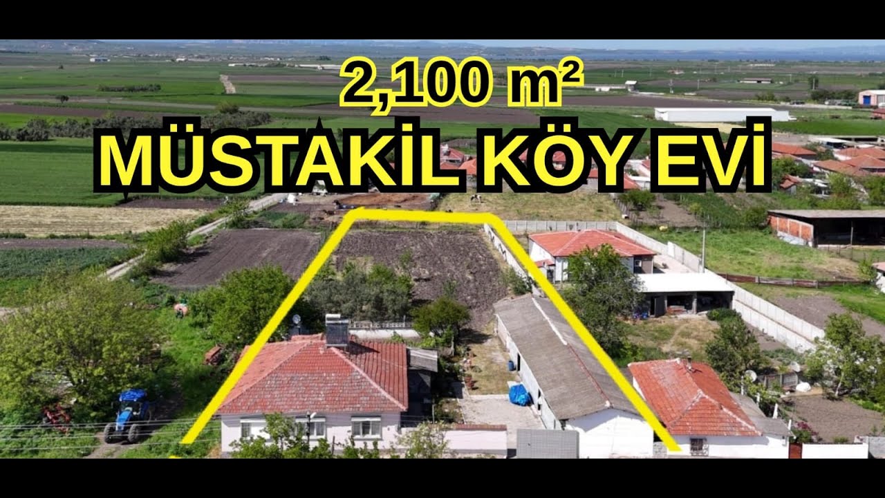 515-2.100 m2 Müstakil Köy Evi