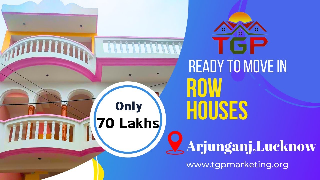 Ready to move in Row Houses in Arjunganj II TGP40