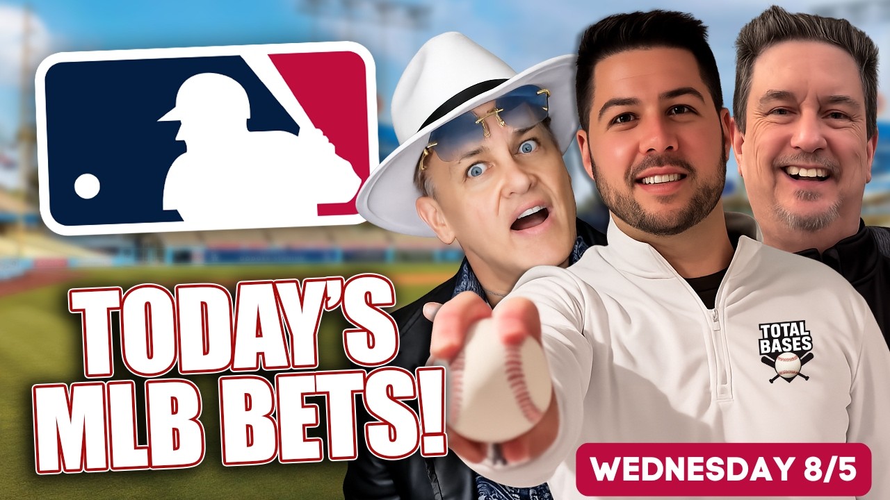 LIVE MLB Betting Picks Today ⚾ Wednesday Odds, Props & Best Bets | Total Bases 8/5