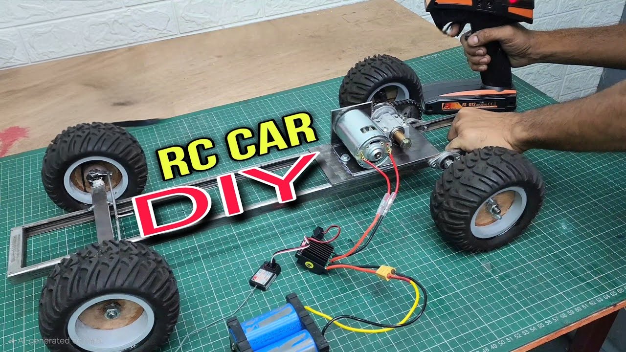 Homemade high speed rc car ( part-1)