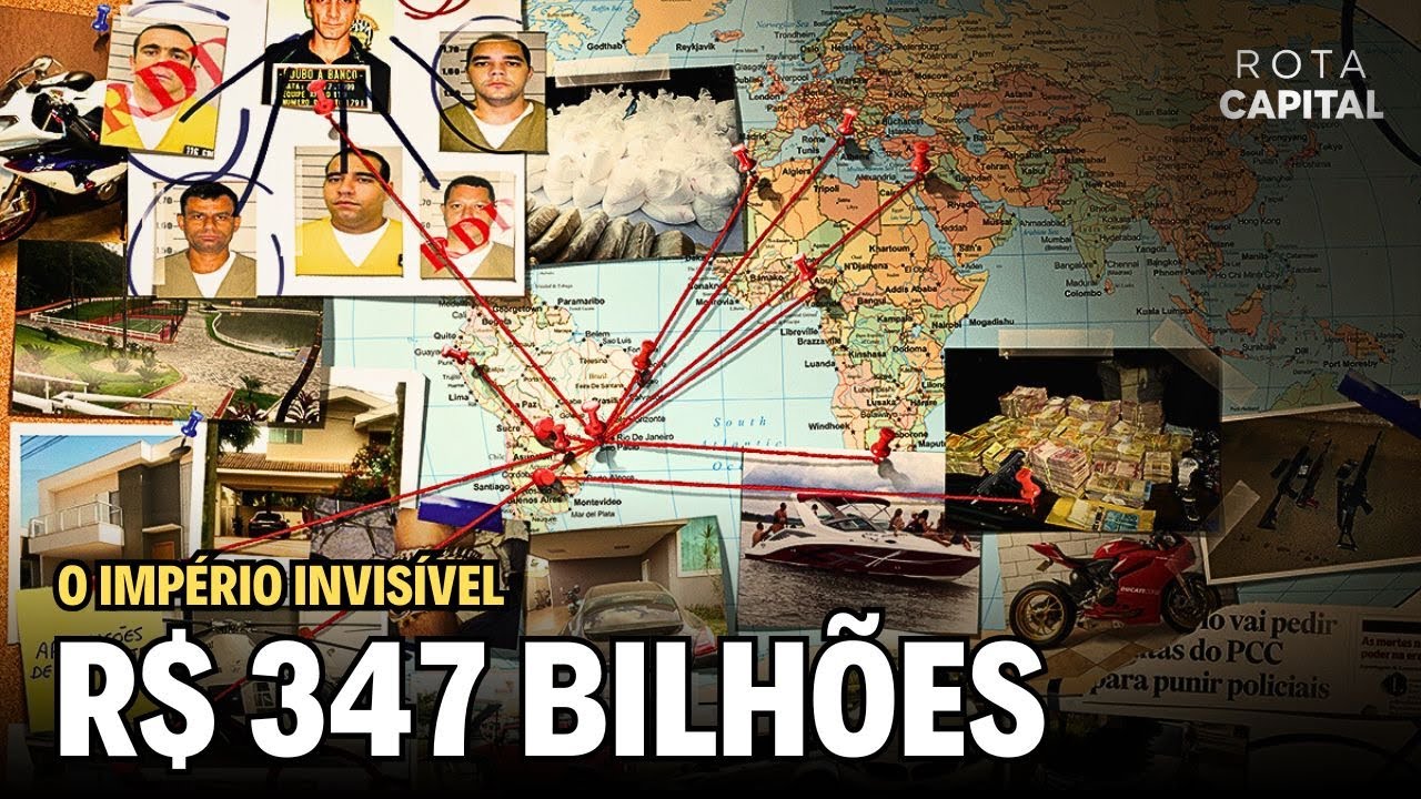 O IMPÉRIO INVISÍVEL: Como o Crime Organizado Fatura R$ 347 Bilhões no Brasil (Documentário Completo)
