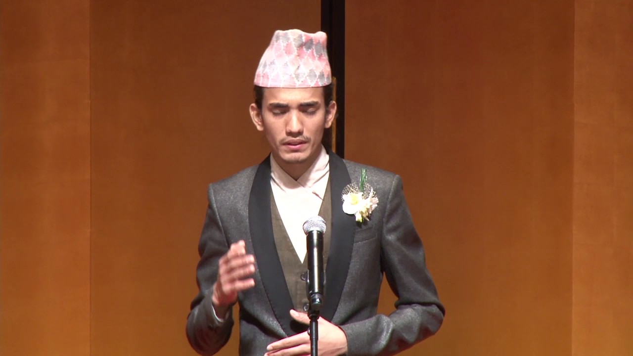 【第6回 全日本留学生 日本語スピーチコンテスト】日本文明研究所賞：パリヤル　サントスさん