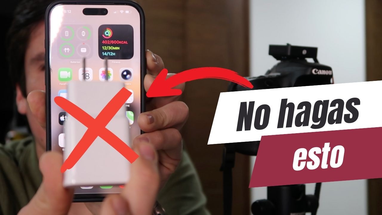 EVITA ACCIDENTES al CARGAR tu CELULAR ⚠️📱