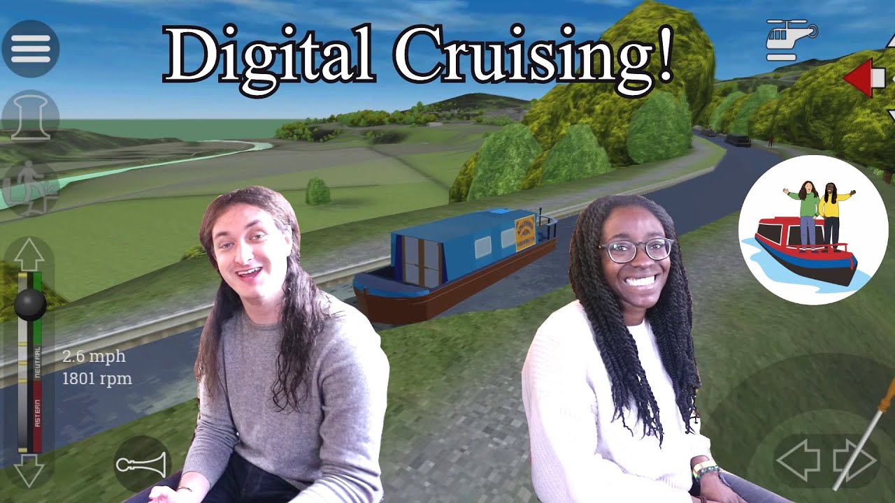 Narrowboat Simulator - Developer Interview with Lockdown Cruising Lesson! Amazing Canal Video Game!