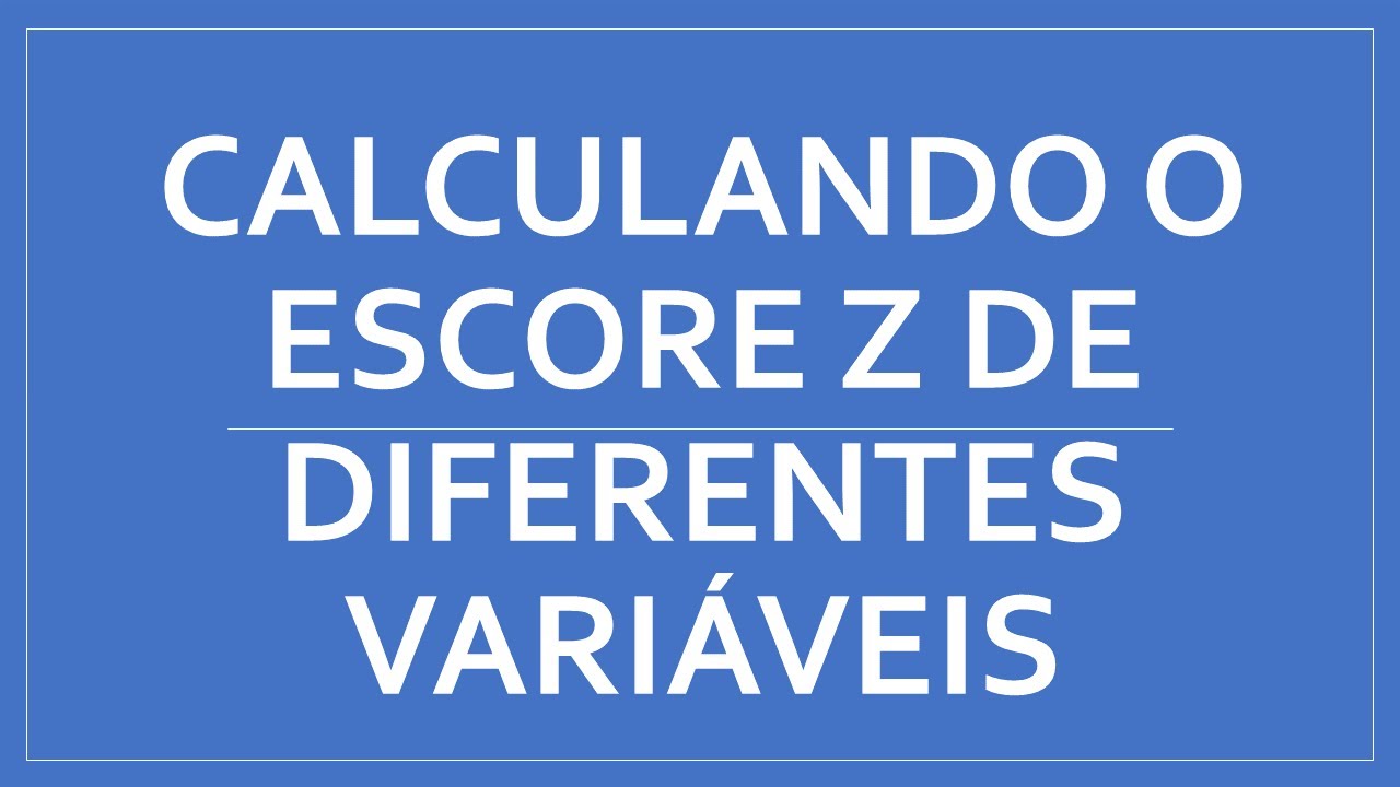 Calculando o escore Z - jamovi - Psicometria para Todos - #14