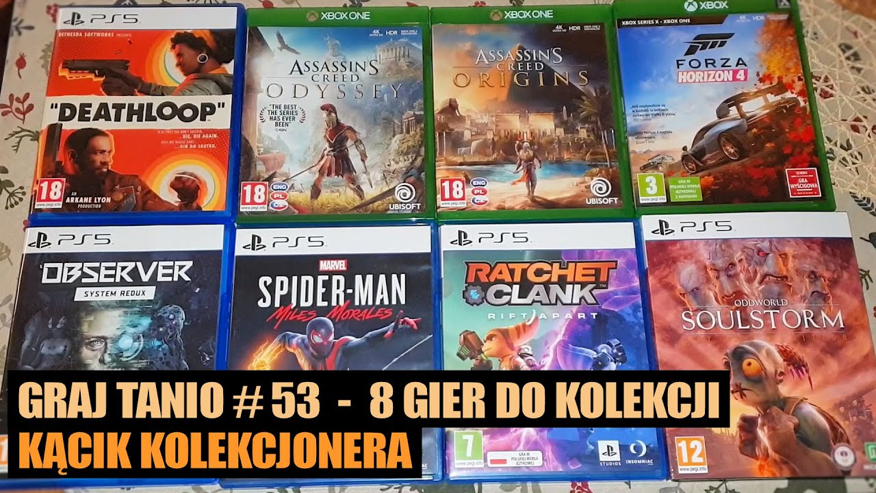 Kącik Kolekcjonera (GRAJ TANIO #53) - 8 gier dodanych do kolekcji