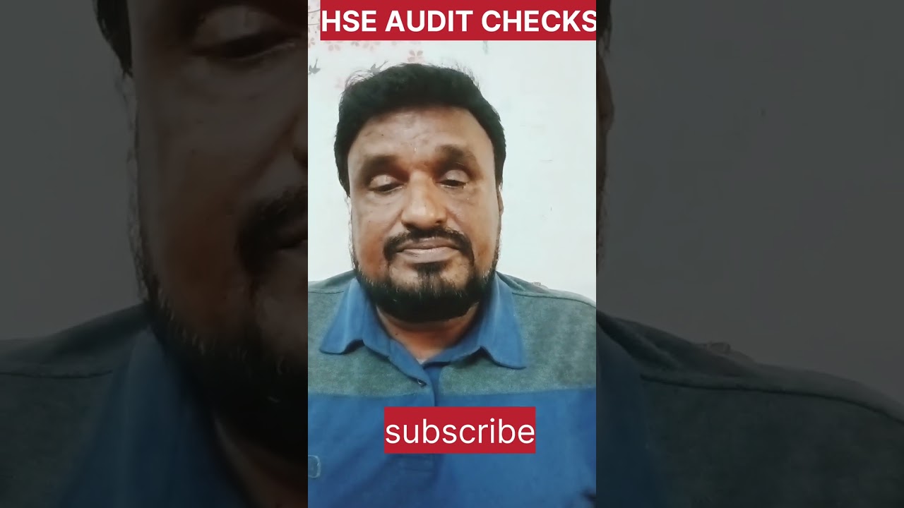 HSE AUDIT CHECKS