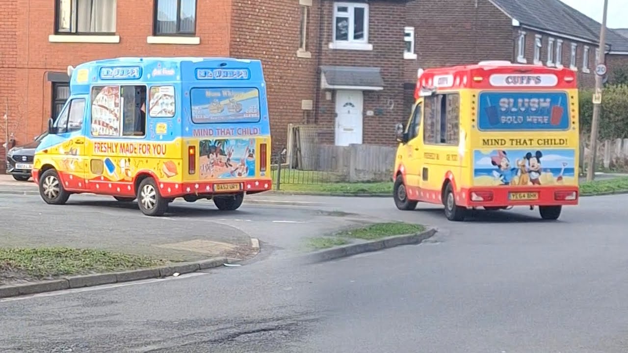 Ice cream vans playing boys and girls 2/whistle while you work 22/2/26