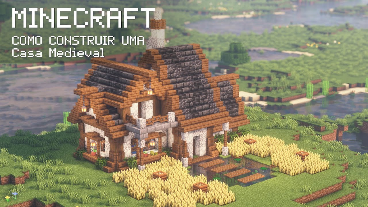 Minecraft | Como Construir Uma Casa Medieval