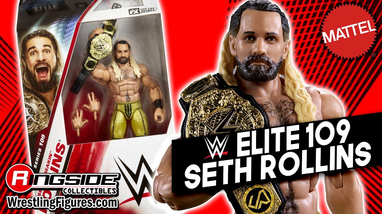 WWE Figure Insider: Seth Freakin' Rollins - Mattel WWE Elite 109 Wrestling Action Figure! MESSIAH