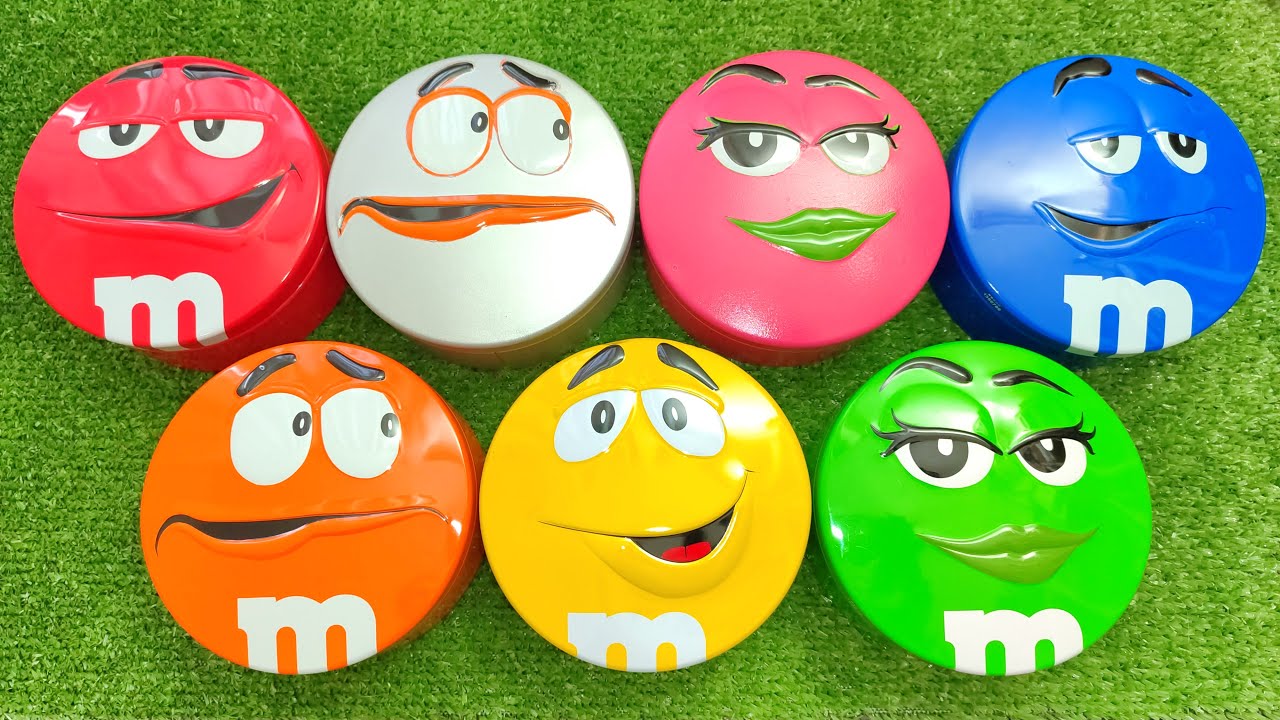 Oddly 9 minutes Satisfying M&M's Candy and Makeup ASMR Compilation