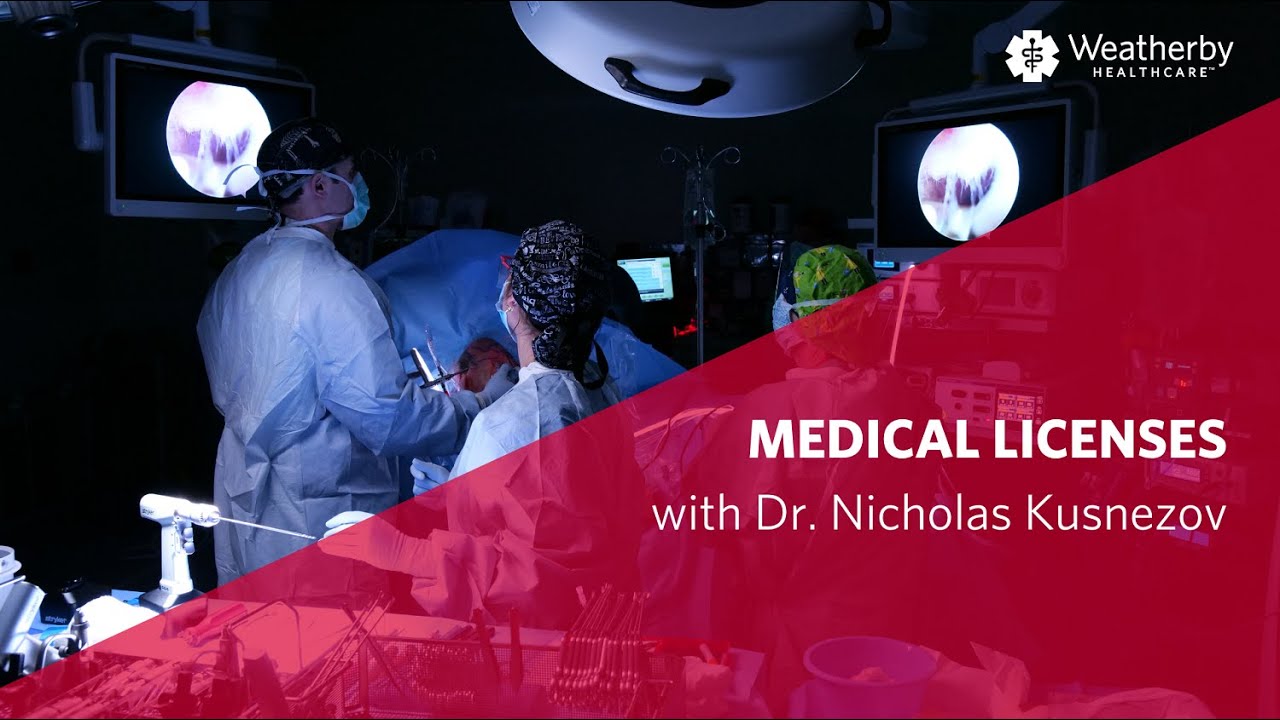 Interview: Dr. Kusnezov on the benefits of having multiple medical licenses