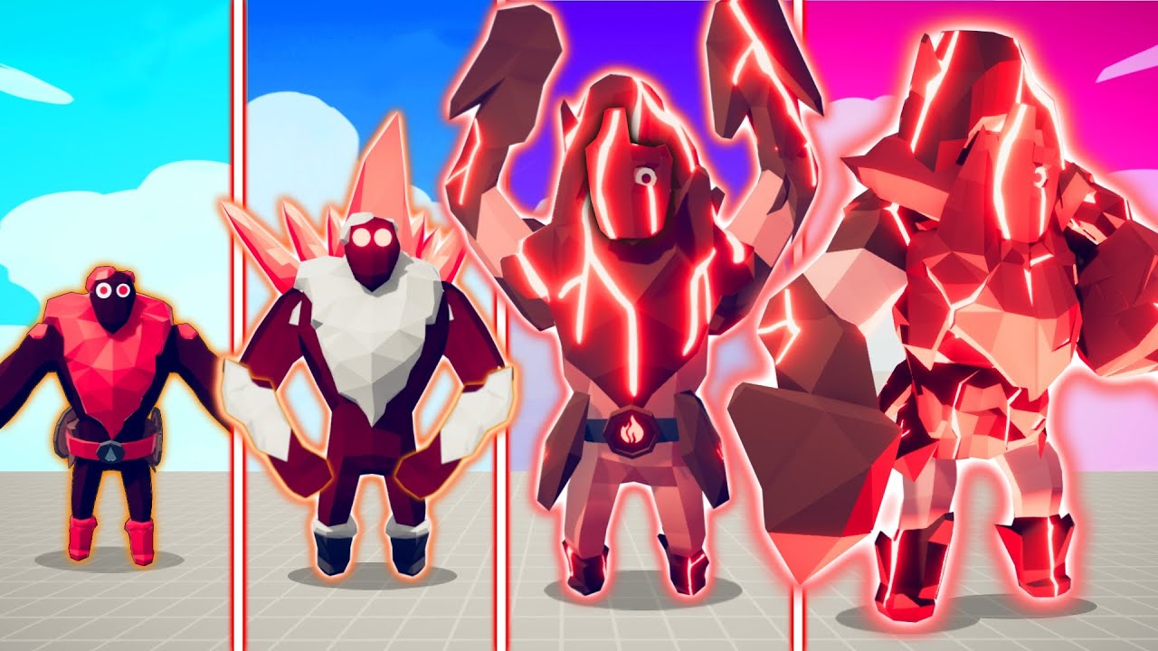 EVOLUTION of LAVA GIANT | TABS - Totally Accurate Battle Simulator