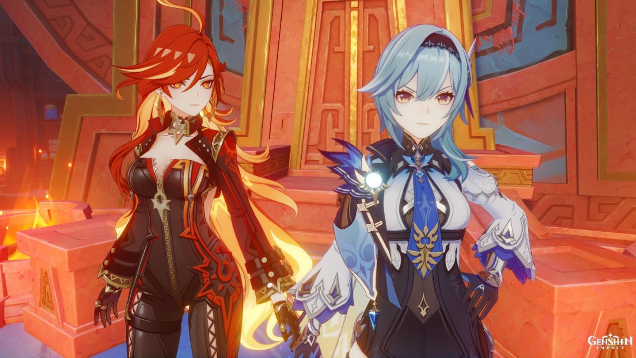 6.4 Stygian Onslaught Dire Mavuika Eula Team vs Hexadecanoic Battle-hardened Mandragora