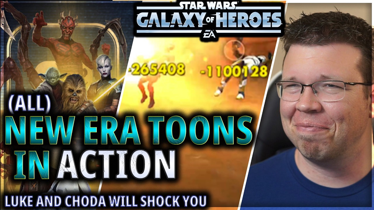 WATCH: AWESOME GAC OPPONENT HELPS ME TEST ALL NEW ERA CHARACTERS IN 3v3 (w/ Timestamps!) #swgoh