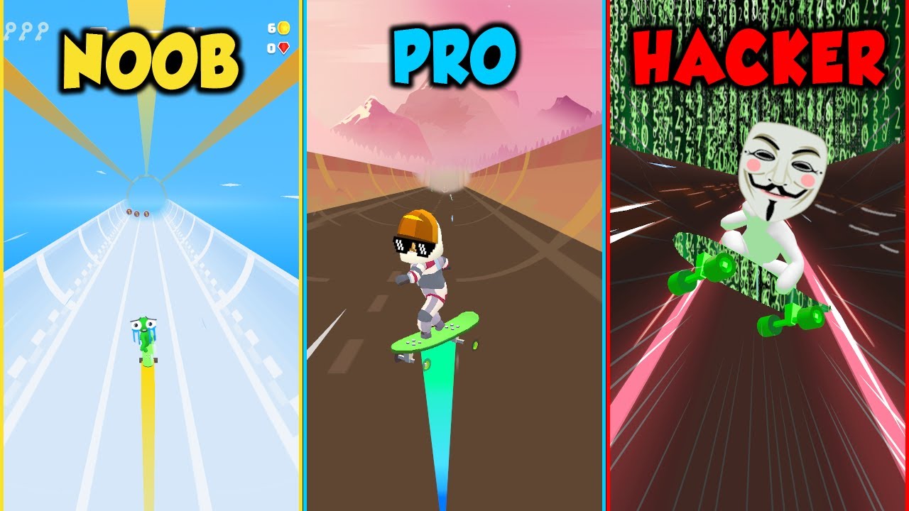 😭NOOB vs 😎PRO vs 👨‍💻HACKER - | Turbo Stars