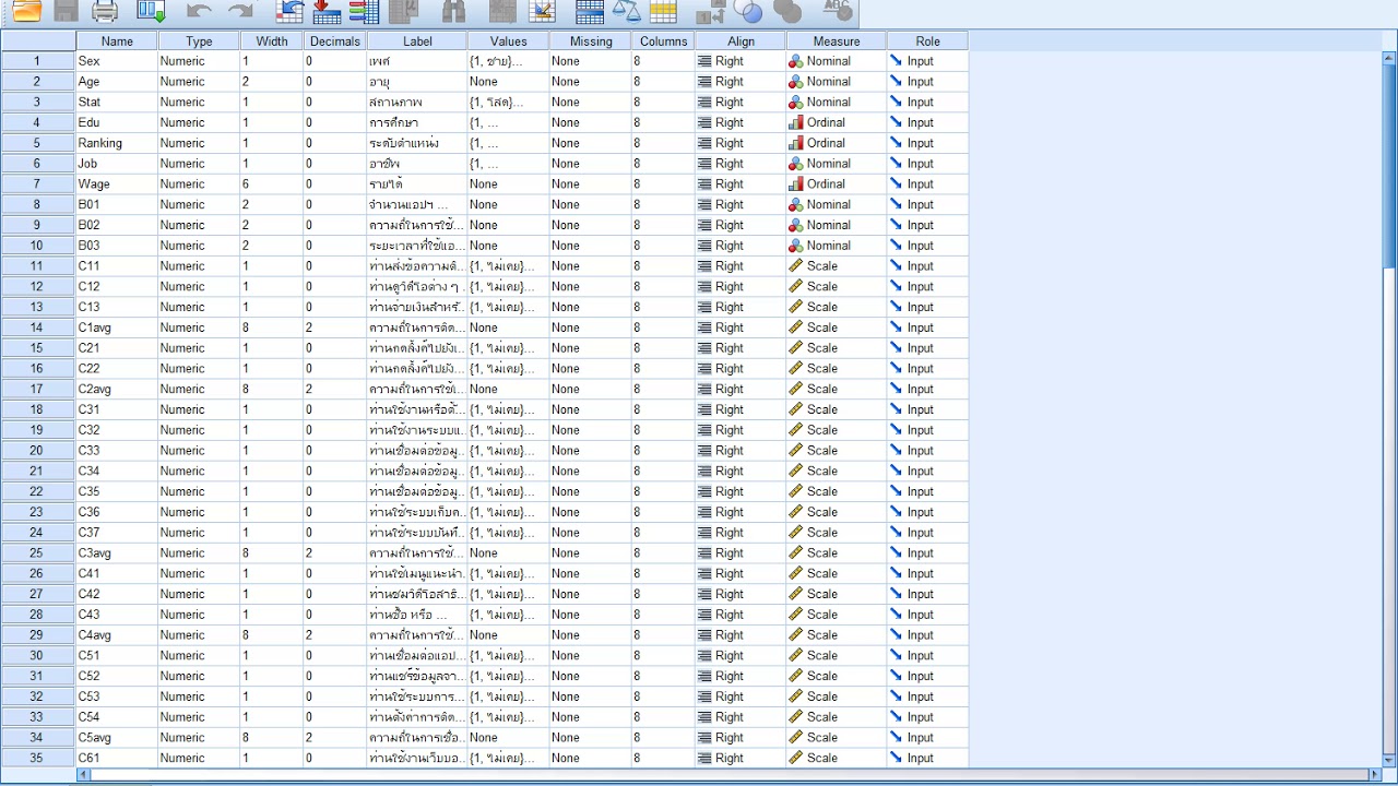 SPSS ขั้นพื้นฐาน 26 การวิเคราะห์สหสัมพันธ์ของเพียร์สัน (Pearson's Correlation) ด้วยโปรแกรม SPSS (1)