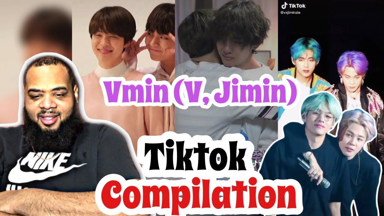 VMIN (V Jimin) BTS Tiktok Compilation | Tiktok Edit BTS | REACTION