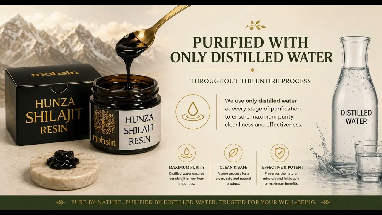 Authentic Hunza Shilajit Resin in UK