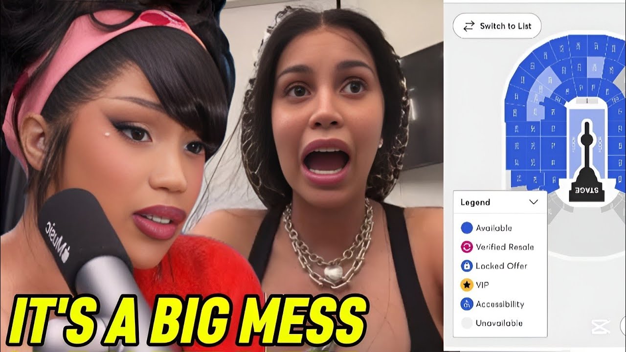 Cardi B&rsquo;s Tour is a DISASTER | Tickets FLOPPING, No Theme, low Budget (It&rsquo;s a BIG MESS)