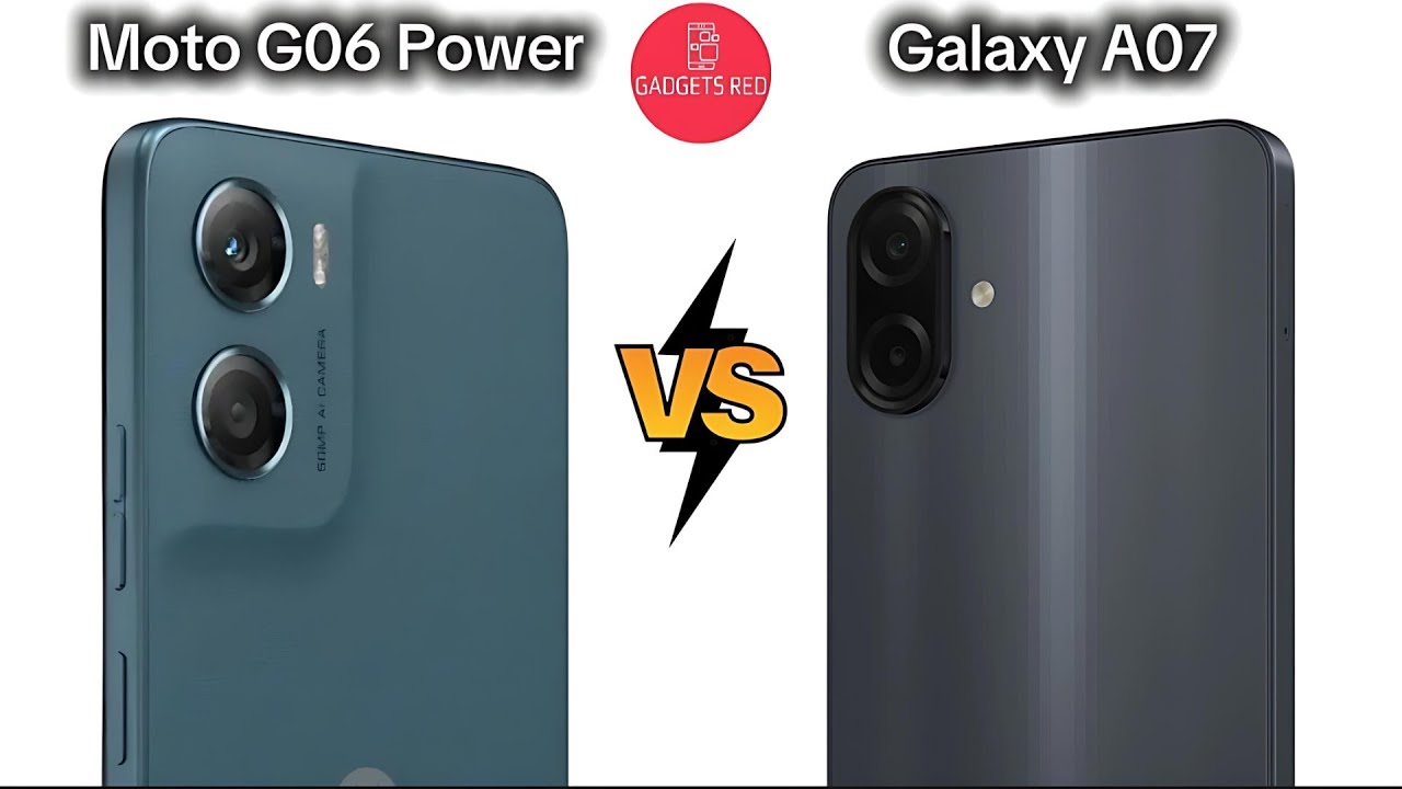 MOTOROLA Moto G06 Power vs SAMSUNG Galaxy A07