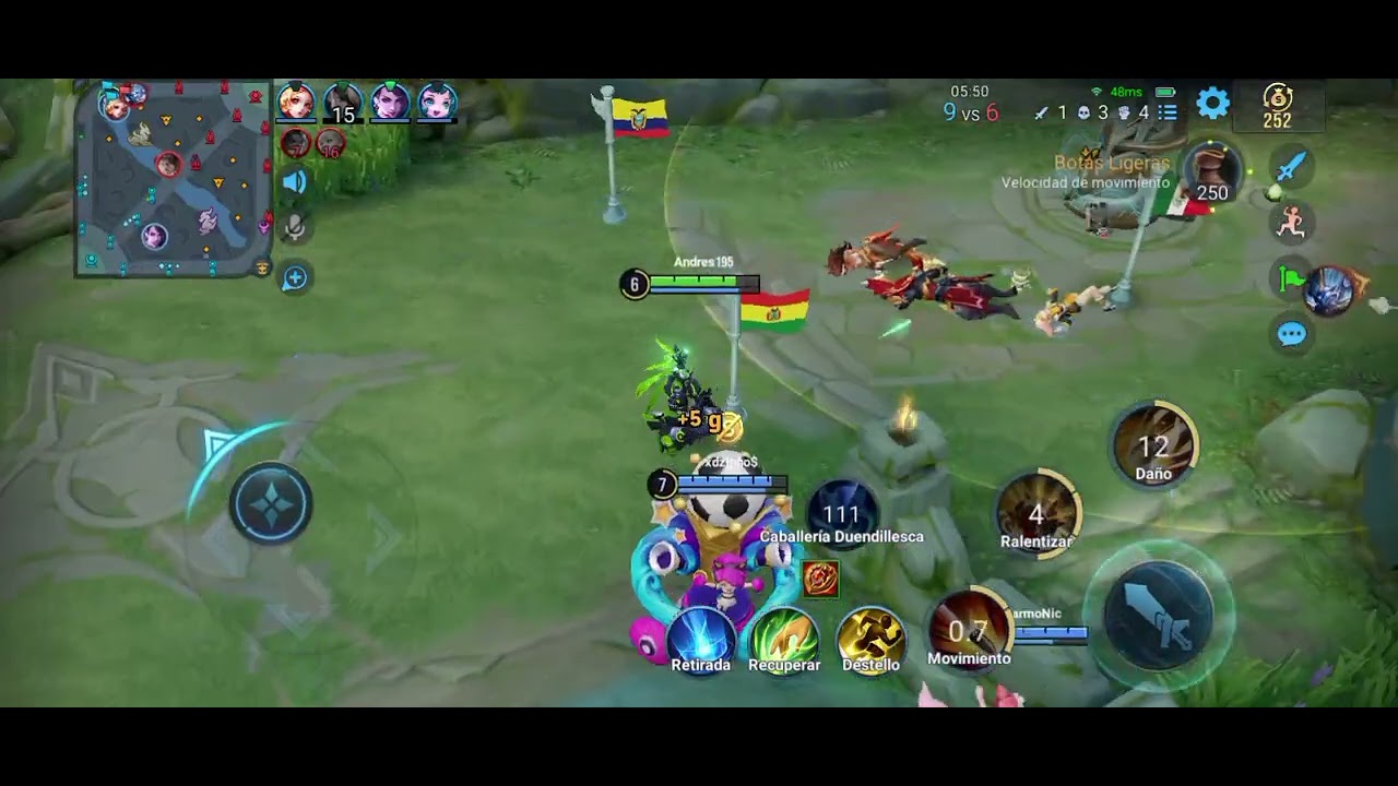 Partidas en día laboral #4: La joven artillera y su nueva skin (Honor of Kings-44)