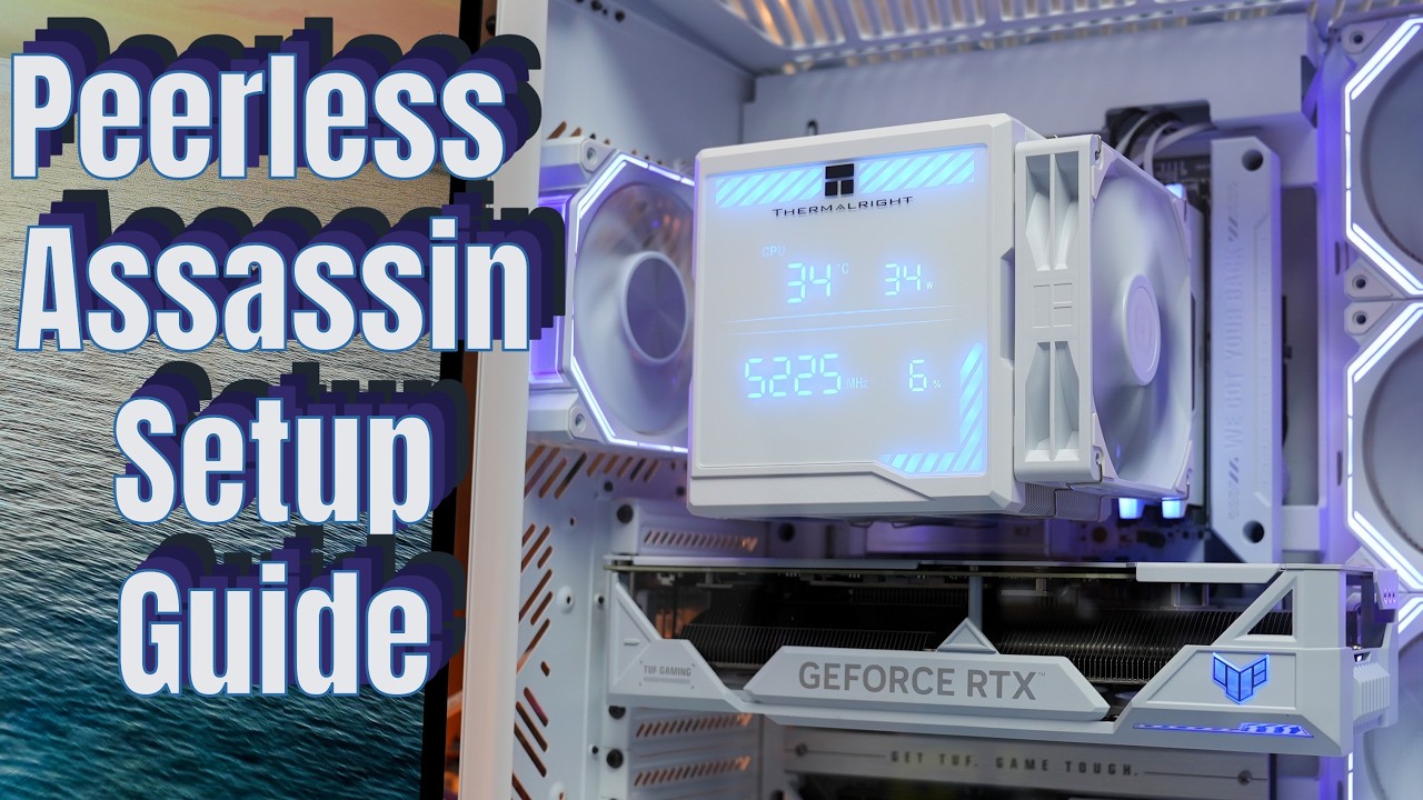 Thermalright Peerless Assassin 140 Digital wiring and setup guide (AMD and Intel tips)