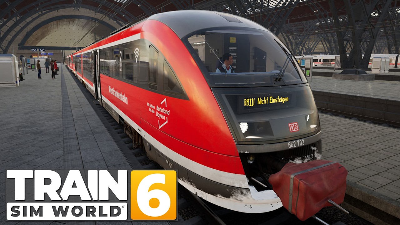Train Sim World 6 Desiro BR 642 REGIONALBAHN Leipzig Döbeln | TSW 6 Leipzig Dresden Gameplay