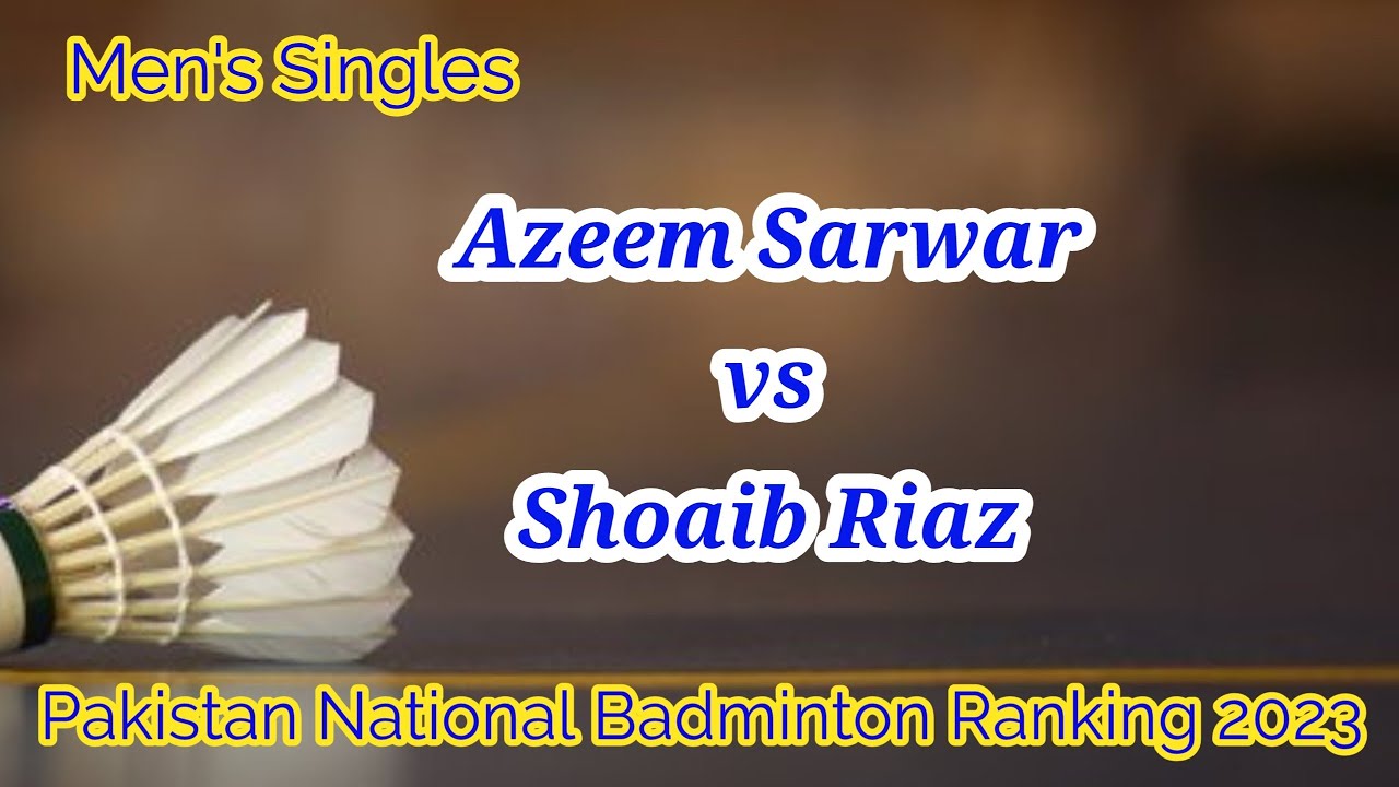 Azeem Sarwar  vs Shoaib Riaz #badminton #badmintonIndonesia #Badmintonlive