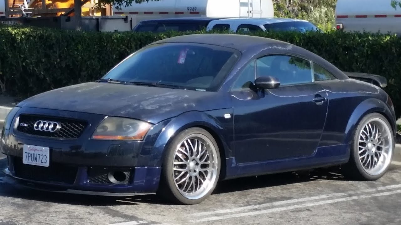 Настройка гибридного турбонаддува Audi TT Quattro Mk1 / TT против G35 Race