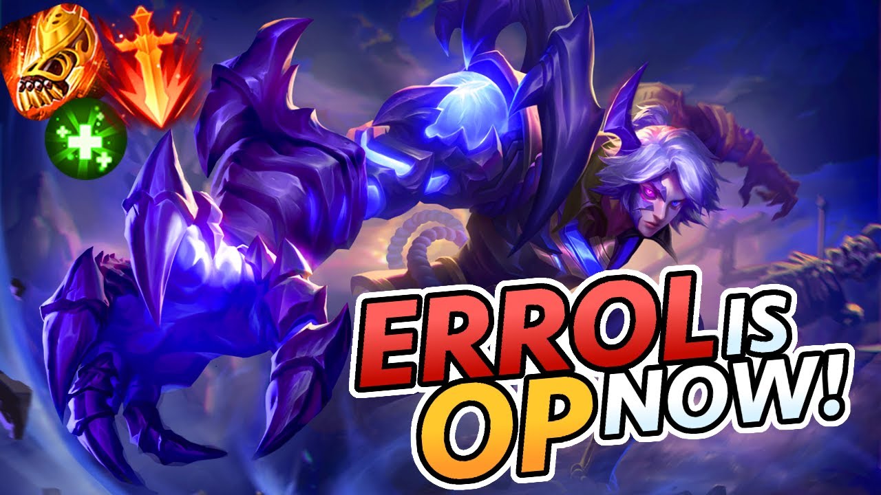 REWORKED Errol is completely BROKEN! (Best Build) | Arena of Valor