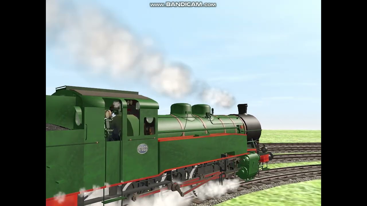 SNCB HLV 97 vs BR55.3 Racing Trainz