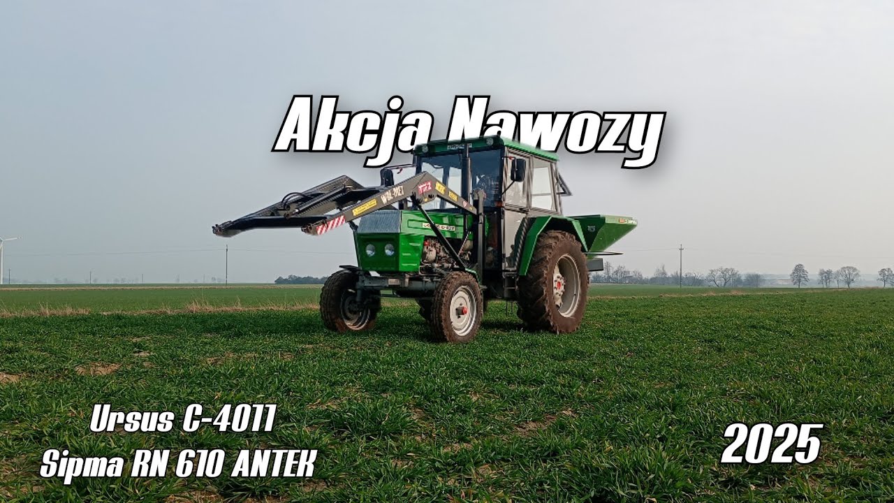 Akcja nazwy Ursus C-4011 & SIPMA RN 610 ANTEK saletra idzie na 1 dawkę ogień🔥🔥na wsi 12.03.2025.1