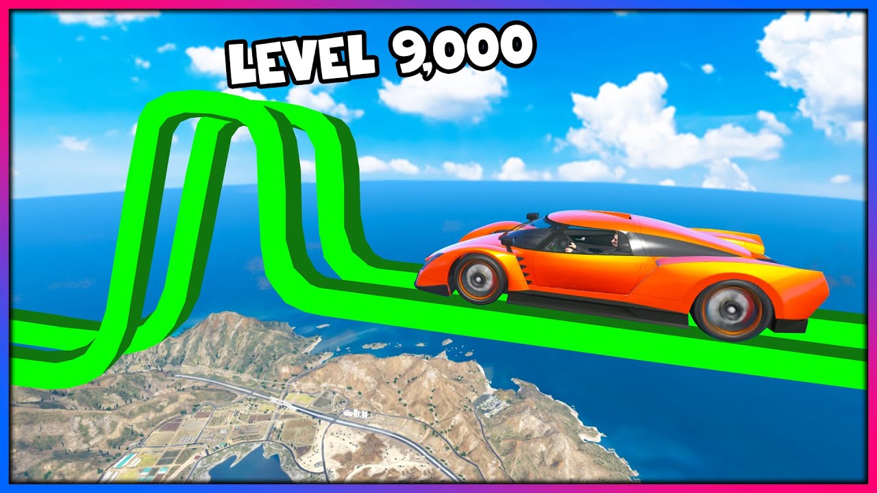 Can We Beat The EXTREME Stunt Challenge?! (GTA 5 Mods Gameplay)