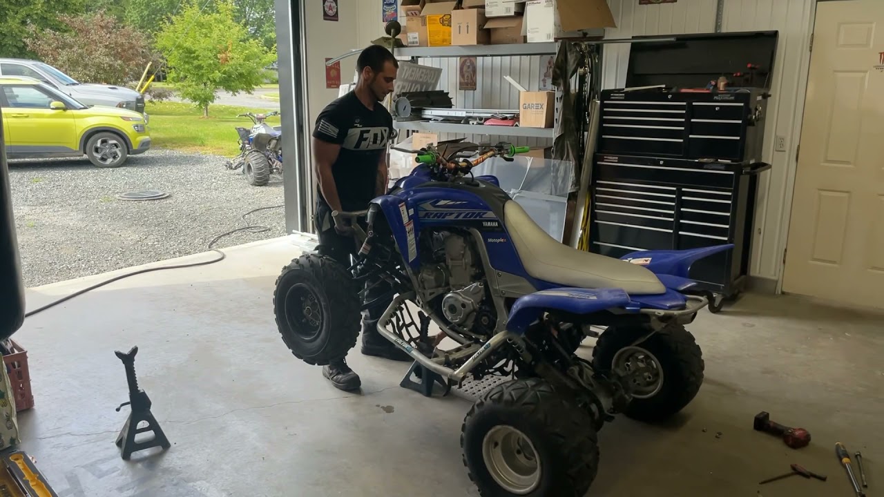 Raptor 700r widening kit +3 diamondJcustoms instalation