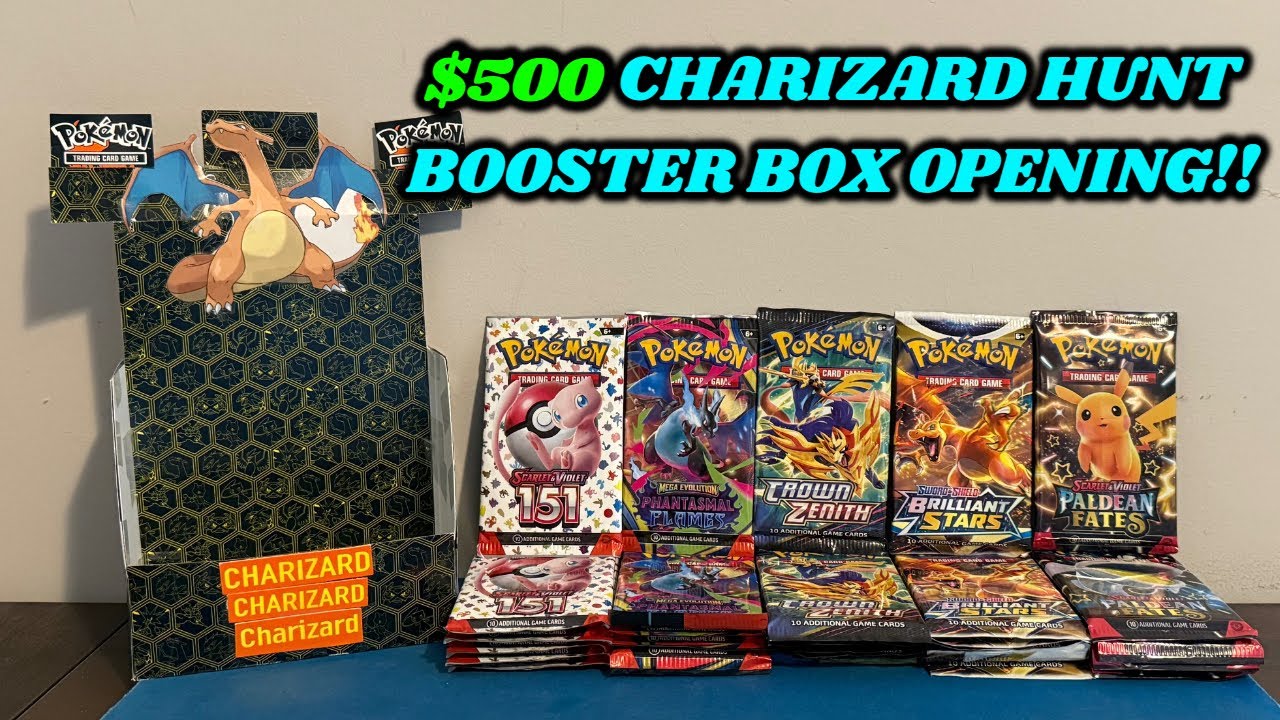 Этот кастомный бустер CHARIZARD HUNT стоимостью 500 долларов содержит несколько ПОТРЯСАЮЩИХ ПАКЕТ...