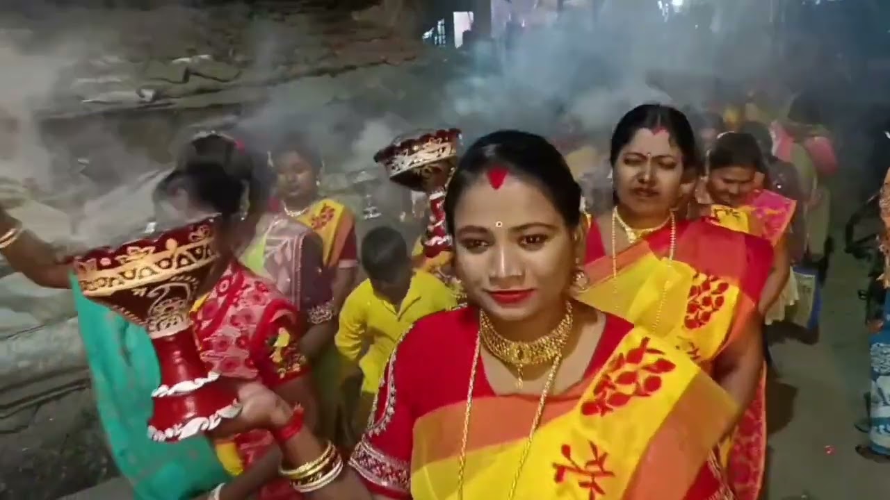 শোভাযাত্রা সহকারে প্রতিমা আনয়ন 22/01/26 রাজারামপুর রকস্টার ক্লাব সুতাহাটা হলদিয়া সরস্বতী পুজো 2026